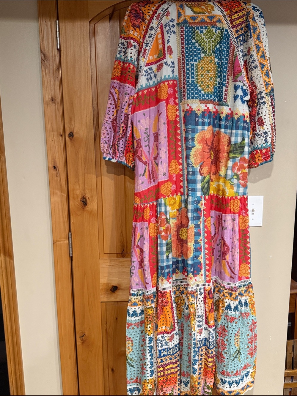 FARM Rio summer stitches eyelet dress - Picture 17 of 17